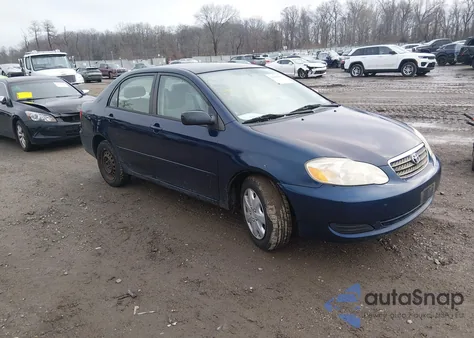 2008 Toyota Corolla Ce из США, поврежденный, VIN 2T1BR32E98C888838